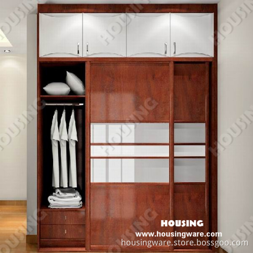 The Latest Fashion Wardrobe with Sliding Door